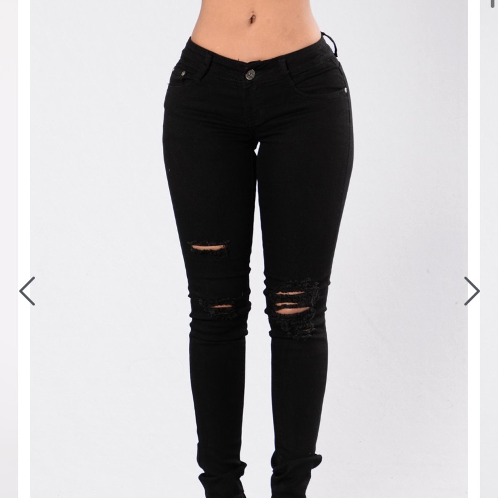 ripped skinny jeans